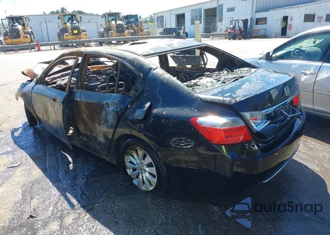 2013 Honda Accord Ex-L from USA, damaged, VIN 1HGCR2F87DA187542